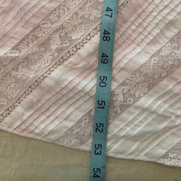 LoveShackFancy Blush Maxi Dress with Ruffle Sleeves - Picture 6 of 11